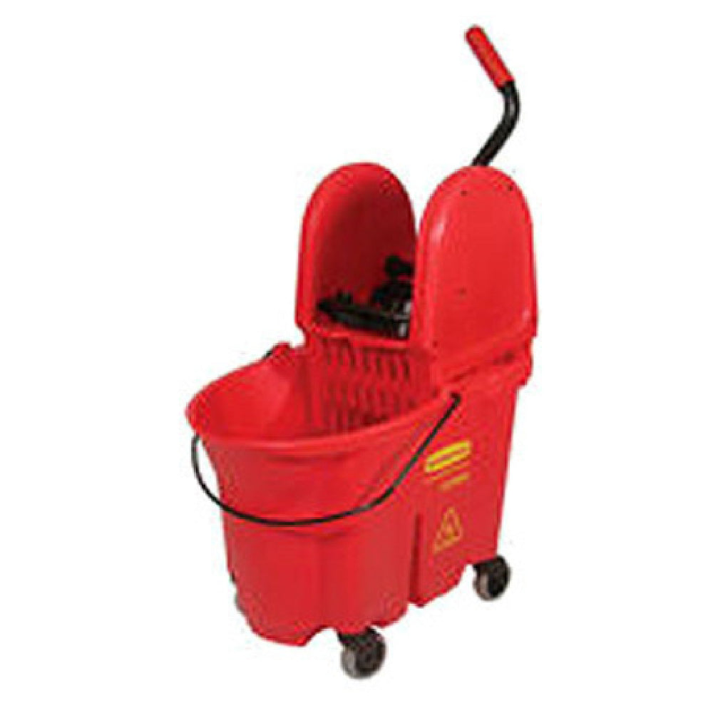 Rubbermaid FG757888RED WaveBrake® Mopping Combo 35 Qt. Bucket Capacity Reduces Splashing