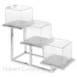Hubert 59755 - Cerve Collection Holder, 3-tier, 6"W X 17-5/16"D X 9-11/16"H