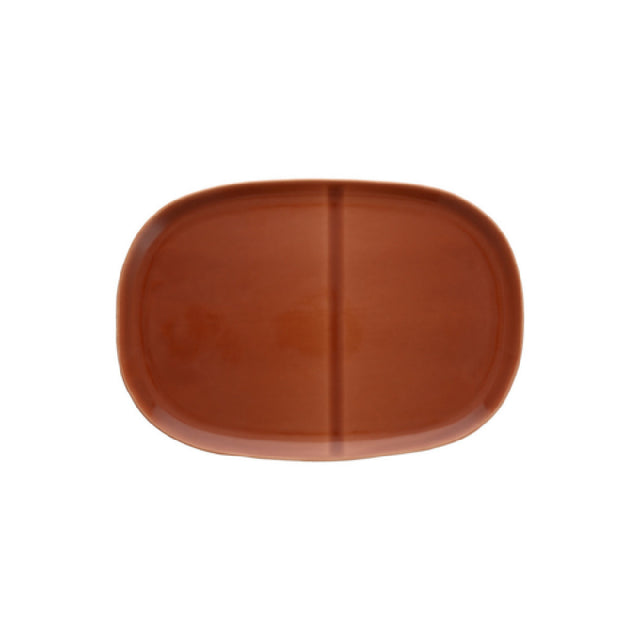 Fortessa 8200.SVEL.TC.09 Svelte Terracotta Platter 11.8" (30cm) Dishwasher Safe