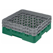 Cambro 30S434119 Camrack® Glass Rack With (2) Soft Gray Extenders Full Size