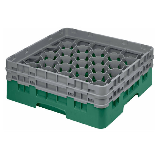 Cambro 30S434119 Camrack® Glass Rack With (2) Soft Gray Extenders Full Size