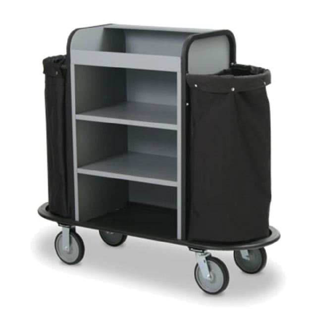 Forbes Industries 2010 Alumunique Guest Room Attendant Cart 30"W X 20"D X 43"H Cabinet