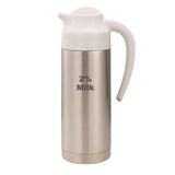 Service Ideas S2SN1002PCTETWHT Service Ideas SteelVac® Creamer Vacuum Insulated