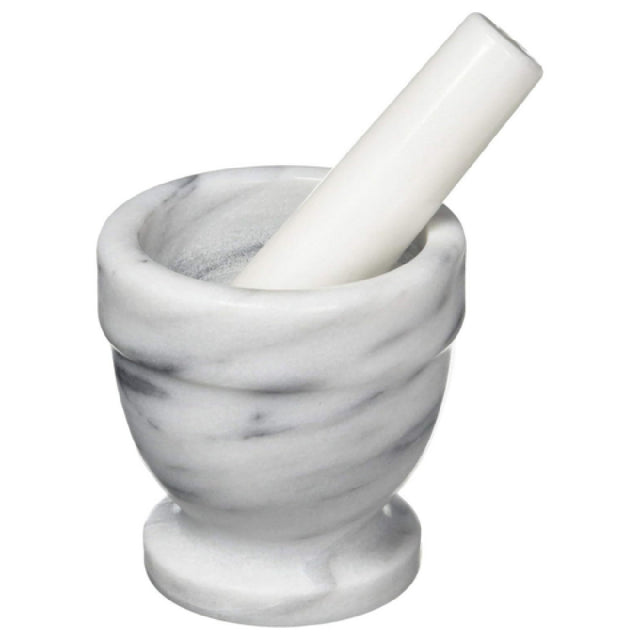 JB Prince UA297 Mortar And Pestle .75 Cup Marble