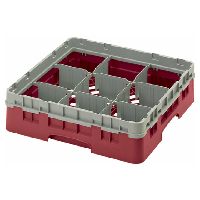 Cambro 9S318416 Camrack® Glass Rack With Soft Gray Extender Full Size