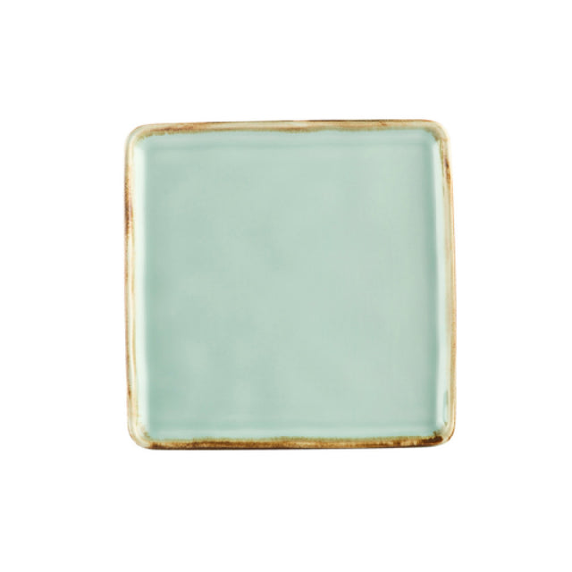 CAC China PMS-SQ6-G Palm Springs Plate 6L X 6"W X 3/8"H Square