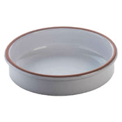 GET Enterprises SH0120W Cheforward Graupera Stone Heart Cazuela/Casserole 33.8 Oz. 7-7/8" Dia. X 1-3/8"H