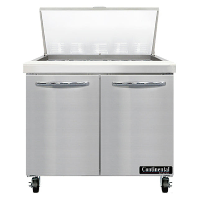 Continental Refrigerator SW36N15M Mighty Top Sandwich Unit 36"W 10.3 Cu Ft Capacity