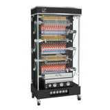 Rotisol MF975-6G-LUX_NAT MasterFlame 'Rustic-Style' Rotisserie Oven Gas Floor Model