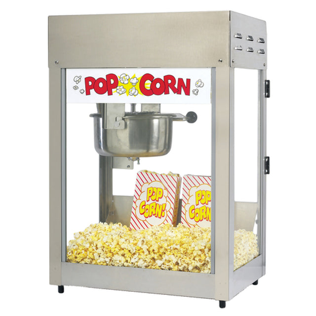 Gold Medal 2551 Titan Value Line Popcorn Machine Electric Countertop