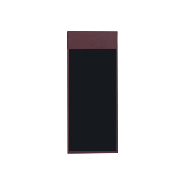 Risch MMB-IRI 4.25X11 Iridescent Shimmer Faux-leather Magnetic Menu Board (specify Color)