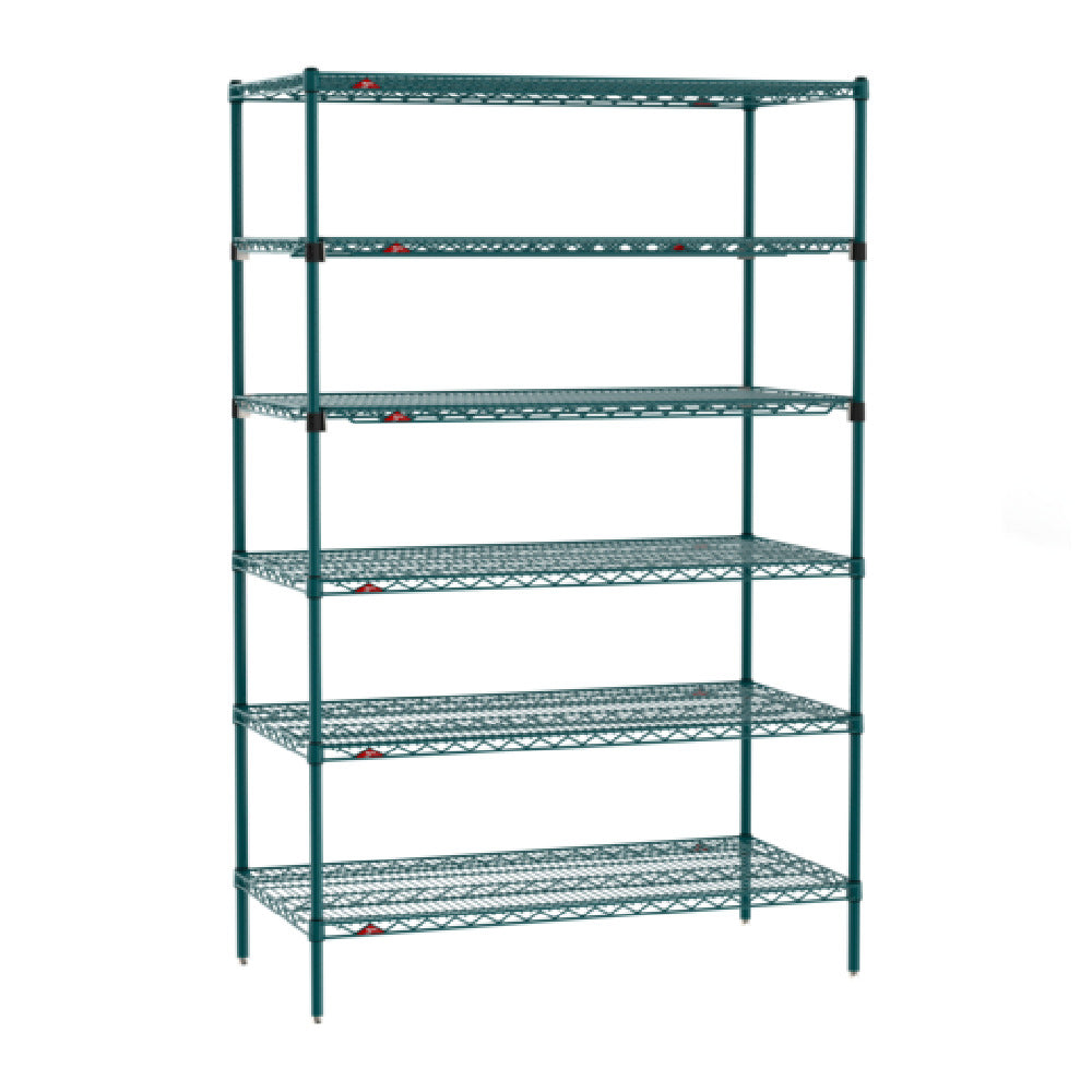 Metro SEZ-244874K3-S-42 Super Erecta® Starter Shelving Unit 48"W X 24"D X 74"H