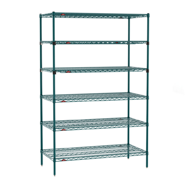 Metro SEZ-244874K3-S-42 Super Erecta® Starter Shelving Unit 48"W X 24"D X 74"H