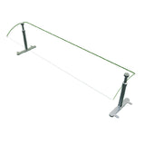 Hatco EP950-72 Flav-R-Shield® EP950 Portable Food Shield Self Service 72"W X 14"D Adjustable Rounded 1/4" Thick Acrylic Panel