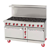 American Range ARGF-36G-4B-126L Green Flame Range Gas 60"