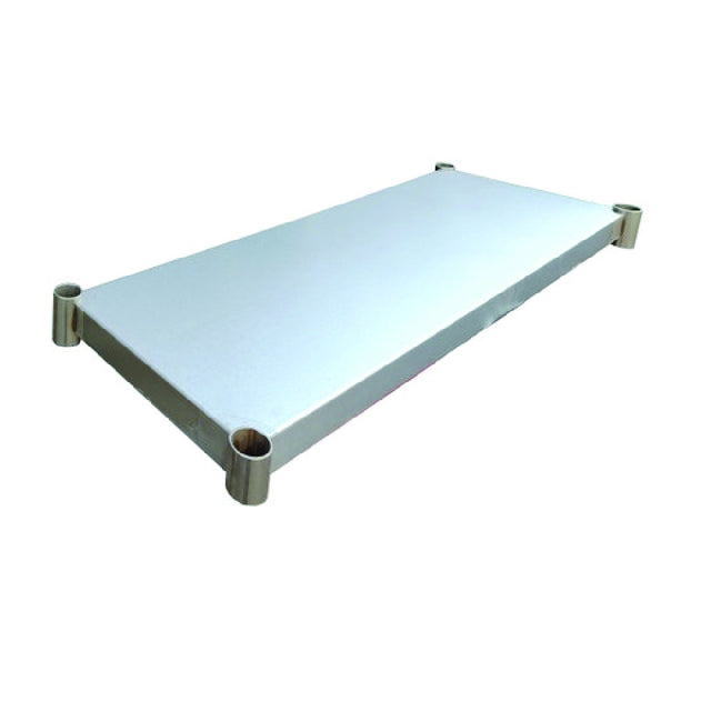 Hubert 66905 - Replacement Undershelf For Kratos Worktables, 30"x72", Stainless Steel