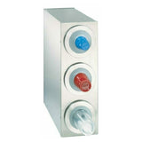 Dispense-Rite BFL-R-3SS - Cup Dispensing Cabinet, 24-1/2"H X 8-1/8"W X 23"D, Interchangeable Gasket