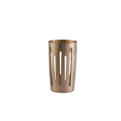 Service Ideas DB-70RG Breadstick Basket 3.75" Dia. X 6"H Round