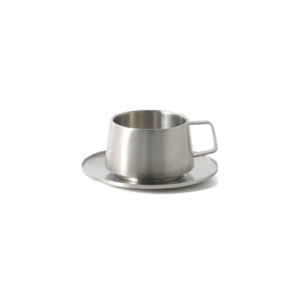 FOH DCS072BSS23 Bevel Saucer 6.25" X 6.25" X 0.5"H Round