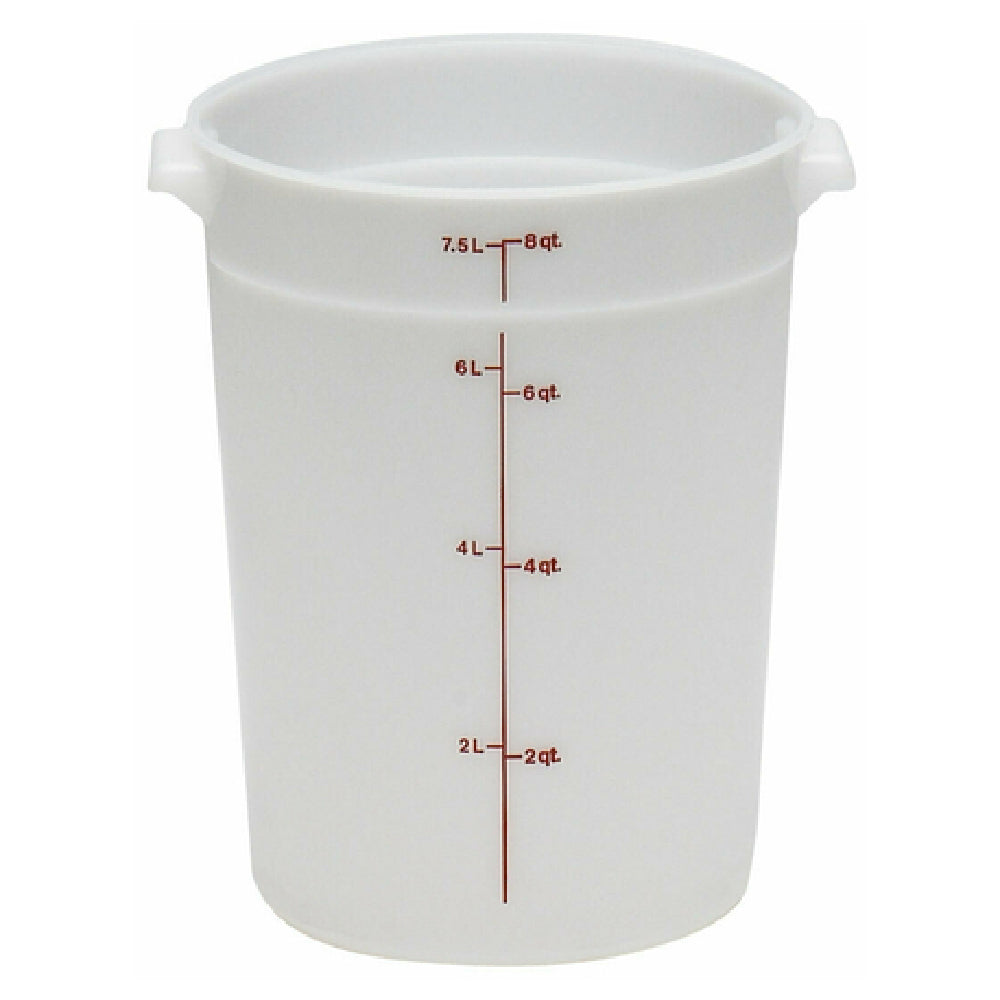 Cambro RFS8148 Storage Container Round 8 Qt.