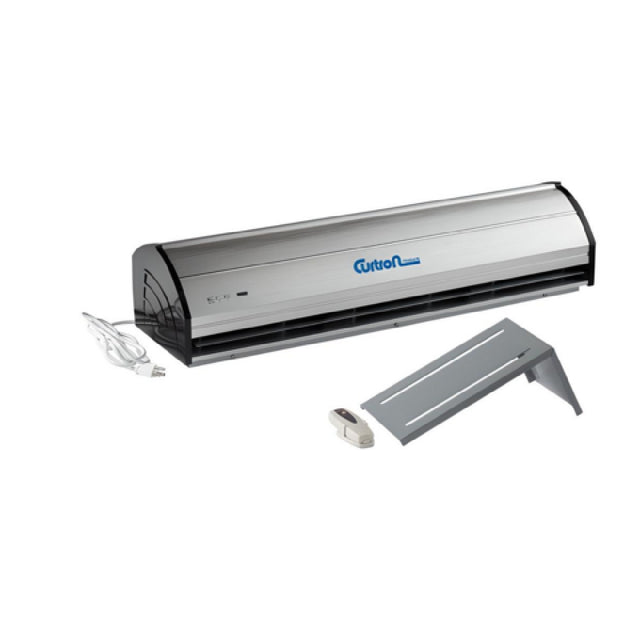Curtron MCS-48-AL Microshield Air Door 48” Wide (2) 1/5 Hp Two-speed Motors With Built-in High/low/off Switch