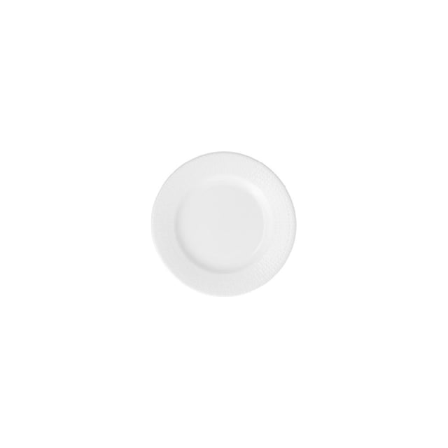 Zwiesel Fortessa FBC-ORNA-107 - FBC Ornament B&B Plate, 6.25" (16cm), White (.40 Each Weight) (Per Case = 48 Each)