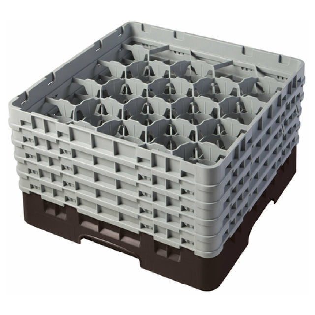 Cambro 20S958167 Camrack® Glass Rack With (5) Soft Gray Extenders Full Size