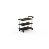 Steelite MGCRNX02MBXX Mogogo Buffet Solutions Roll'n Service Cart 41-1/2" X 21" X 36"H