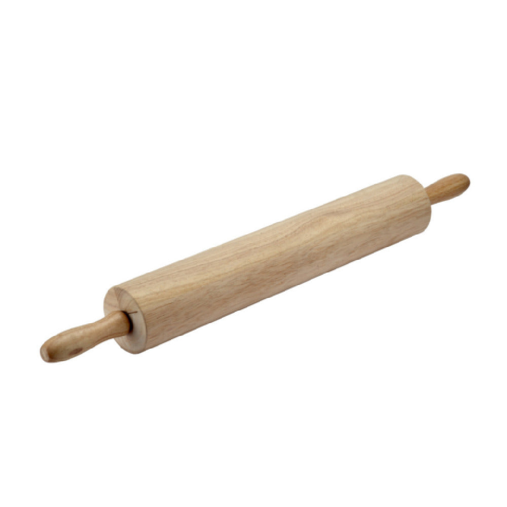 CAC China RPWH-13 Rolling Pin 13" Wooden Roller With Handle