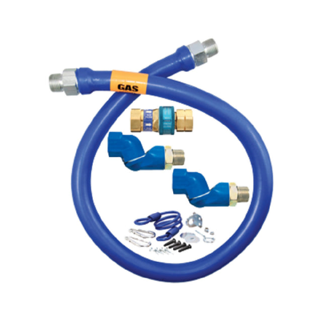 Dormont 1650BPQ2SR24 Dormont Blue Hose™ Moveable Gas Connector Hose Assembly