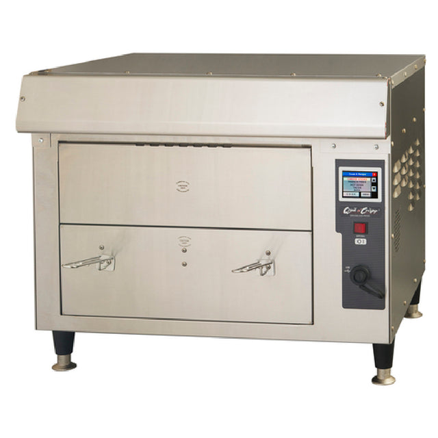 Quik N Crispy 900007 GF5 Greaseless Fryer 16-1/2"W X 16-1/2"D X 3"H Cooking Basket