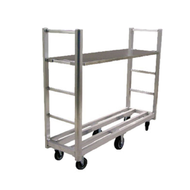 New Age Industrial 95762 U-Boat Cart 18" X 52-1/4" X 60" Single Platform