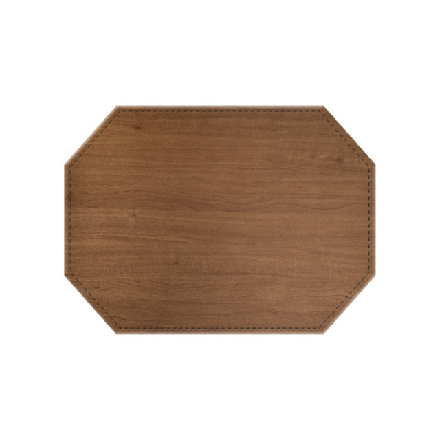 Risch TABLEMATOCT-SHERWOOD 15X13 Sherwood Faux-wood Table Mat (specify Color) 15" X 13"