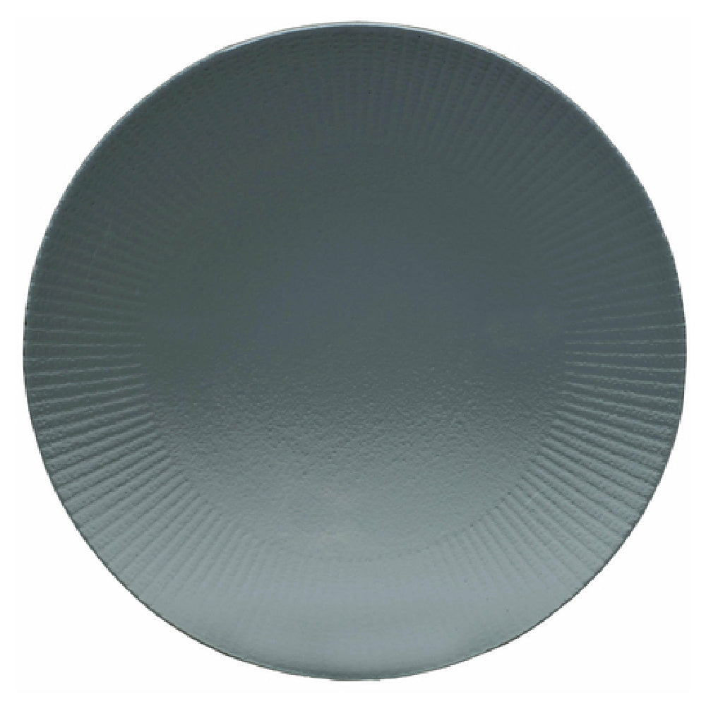 Steelite 6151B447 Gourmet Coupe Plate 11.25"Willow Glass Smoke