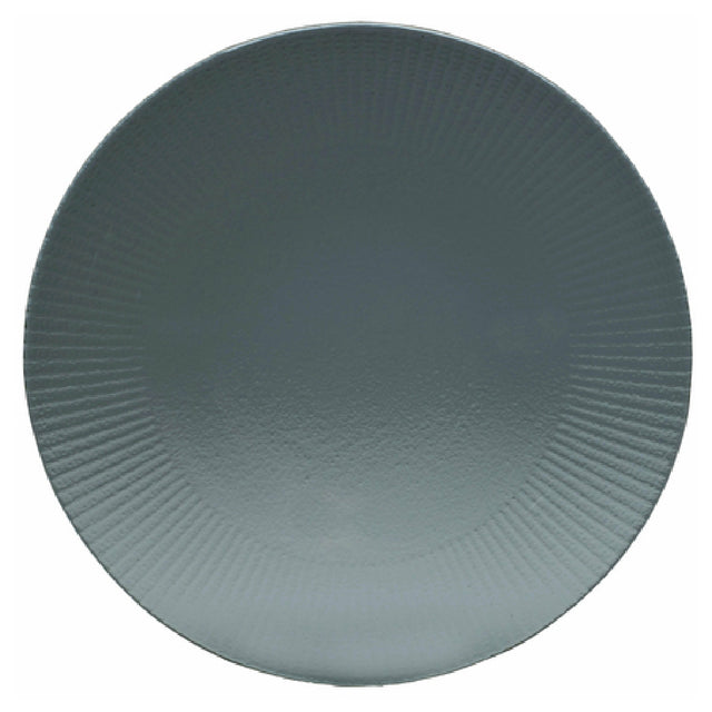 Steelite 6151B447 Gourmet Coupe Plate 11.25"Willow Glass Smoke