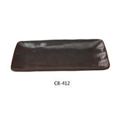 Yanco CB-412 Cowboy Serving Plate 6"W X 12"D X 1"H Rectangular