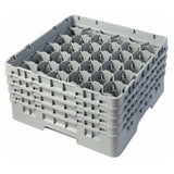 Cambro 30S800151 Camrack® Glass Rack With (4) Soft Gray Extenders Full Size