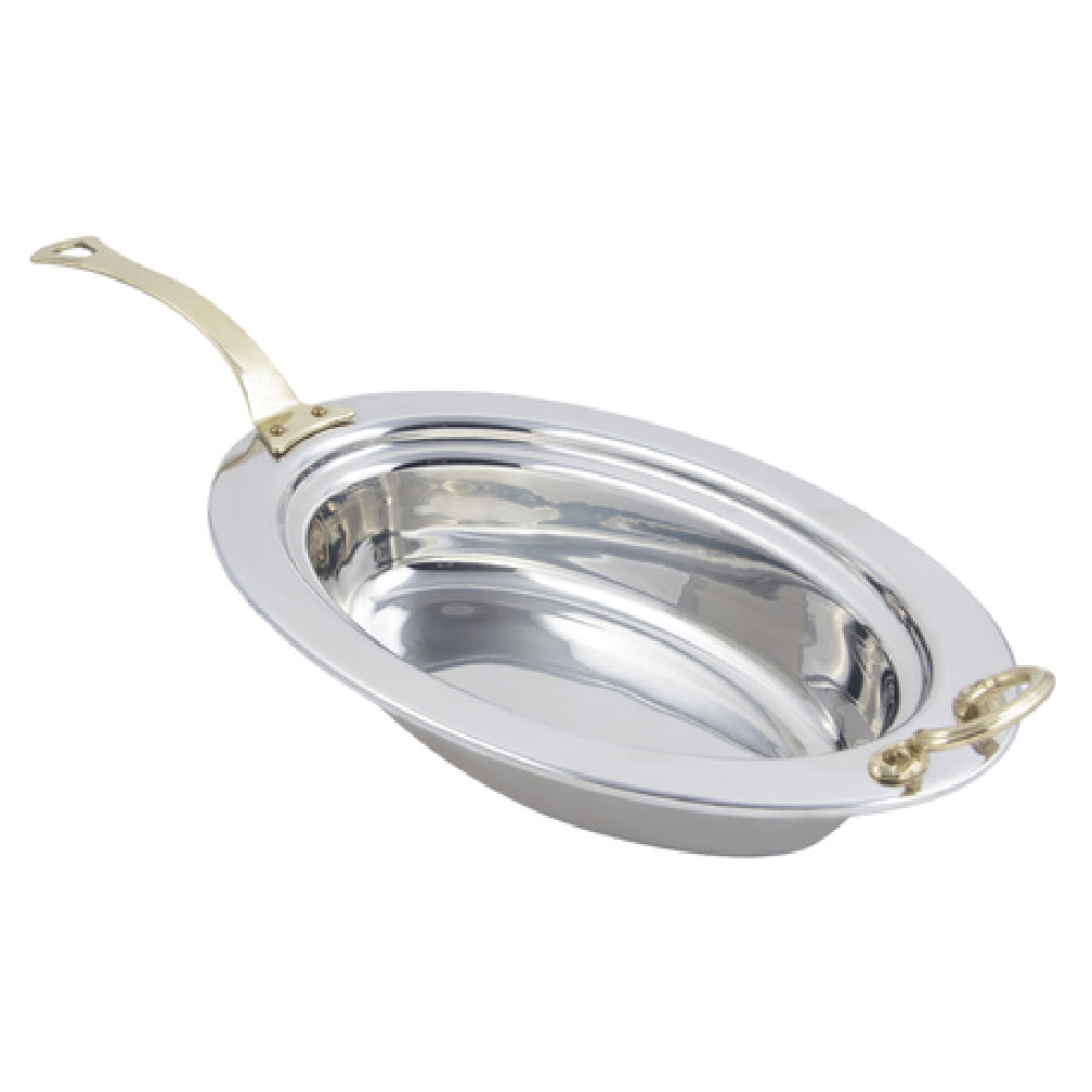 Bon Chef 5299HL Food Pan Full Oval 6-1/8 Qt. (196 Oz.) Capacity
