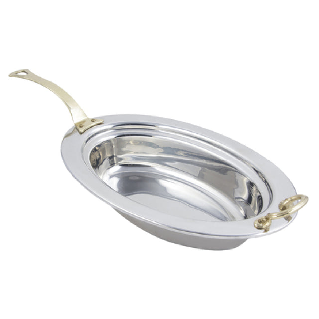 Bon Chef 5299HL Food Pan Full Oval 6-1/8 Qt. (196 Oz.) Capacity