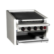 Magikitchn SE14RS-6FD_240/60/3 Radiant Charbroiler Countertop Gas