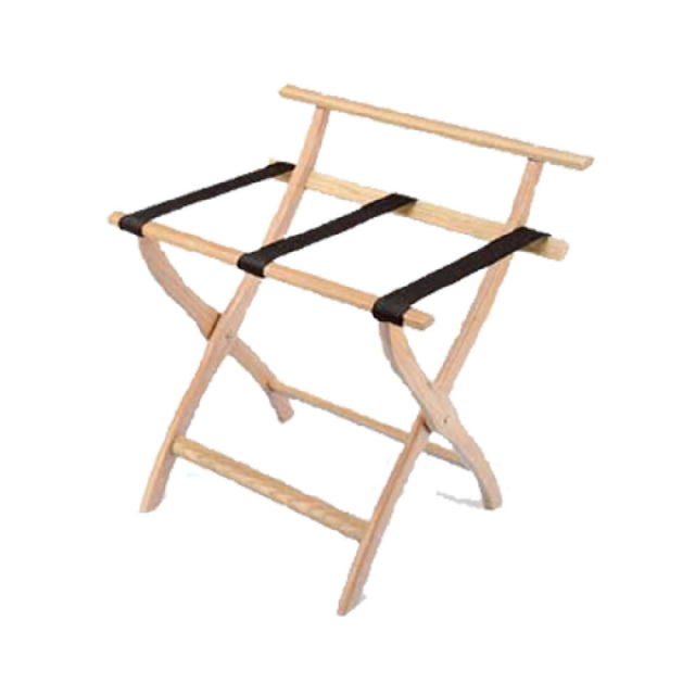 Forbes Industries 902-LO Luggage Rack 24"W X 20"D X 26-1/2"H Solid Oak