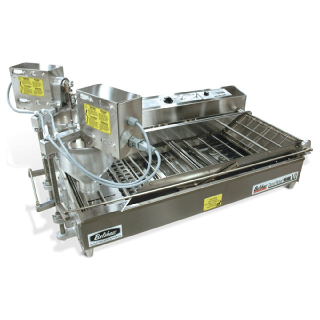 Belshaw MKVI-1300-1-9/16S Dual Automatic Depositor For New Mark VI Fryers 1-9/16" Star Plungers For Donuts Up To 3-1/4". Cake Donut Production With Dual Automatic Depositor. Dual Automatic Depositor