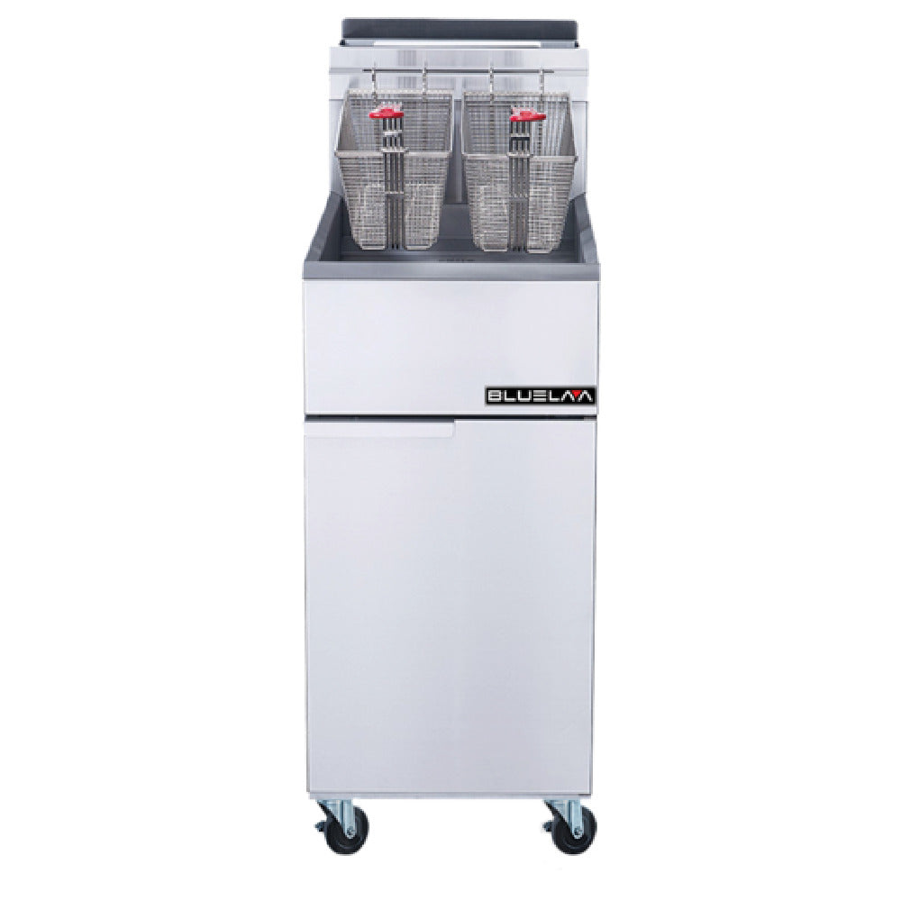 Blue Air BLF4-LPG Deep Fryer 50 Lbs Capacity Four Tube Burner