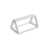 American Metalcraft DWRW2 Display Wedge Rubberized White