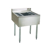 Eagle B2CT-12D-18 1800 Series Underbar Cocktail Unit 24"W X 20"D 12" Deep Insulated Ice Bin