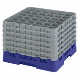 Cambro 36S1214186 Camrack® Glass Rack With (6) Soft Gray Extenders Full Size