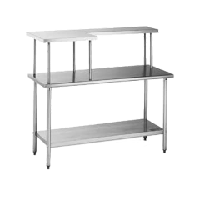 Eagle MOS1272L MIcrowave Shelf Table Mount 72"W X 12"D X 18-1/8"H