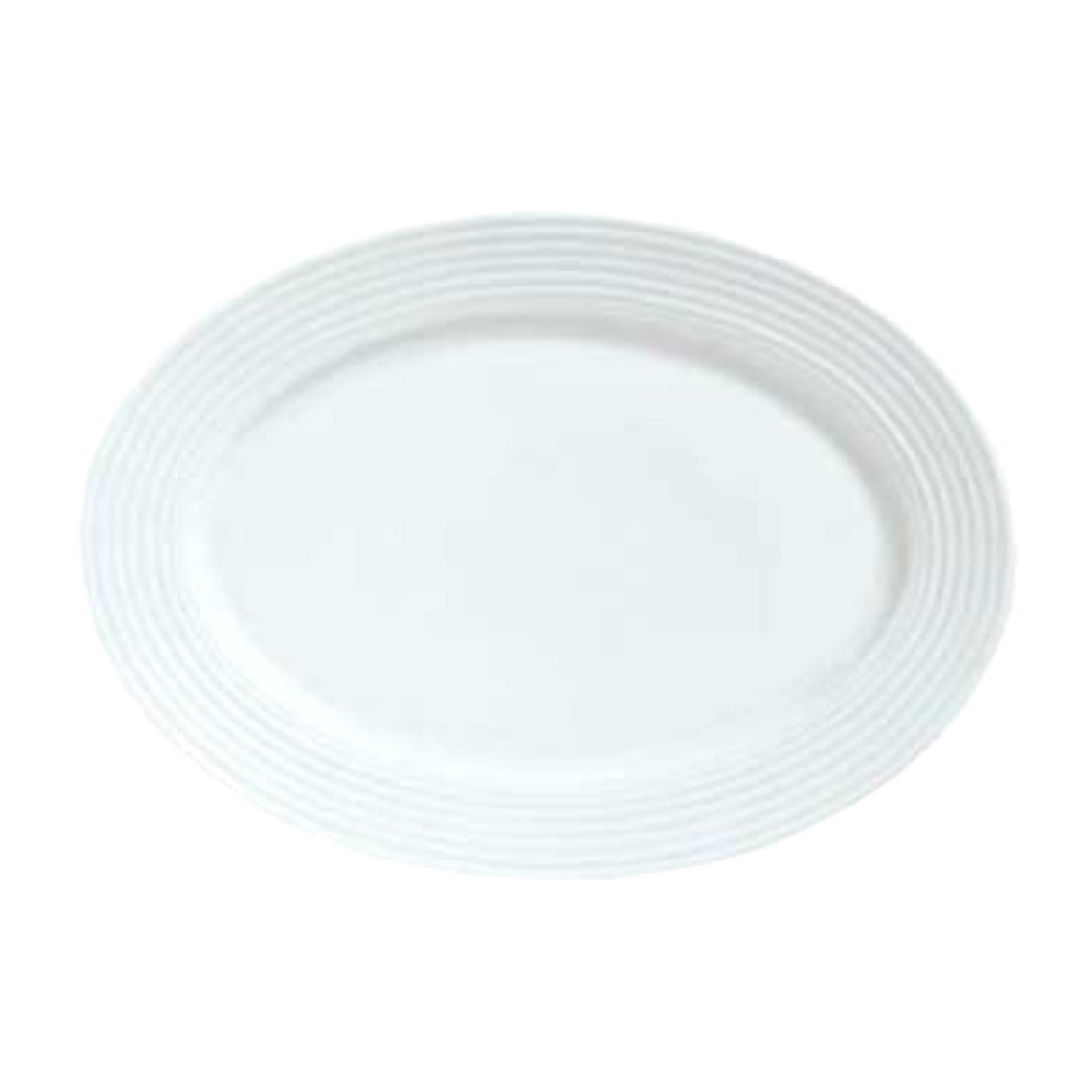Libbey 911196008 (Formerly Syracuse China) Platter 14-1/2" X 10-1/4" Oval