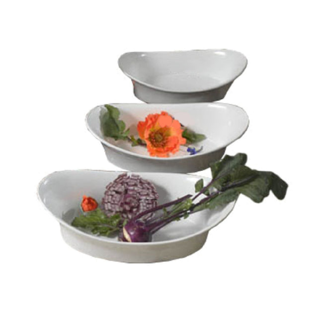 Bon Chef 9928BLKSPKLD Au Gratin 6" X 11-1/2" X 3-1/2" Sandstone Black Speckled