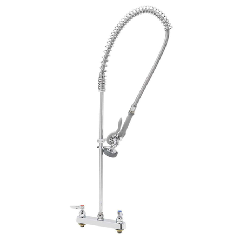 T&S Brass B-5120-B EasyInstall Workboard Pre-Rinse Unit Deck Mount Mixing Faucet